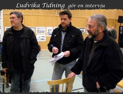 Även här kom Ludvika Tidning för ett reportage